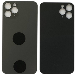 Задняя крышка для Apple iPhone 11 Pro Серый (стекло, широкий вырез под камеру)