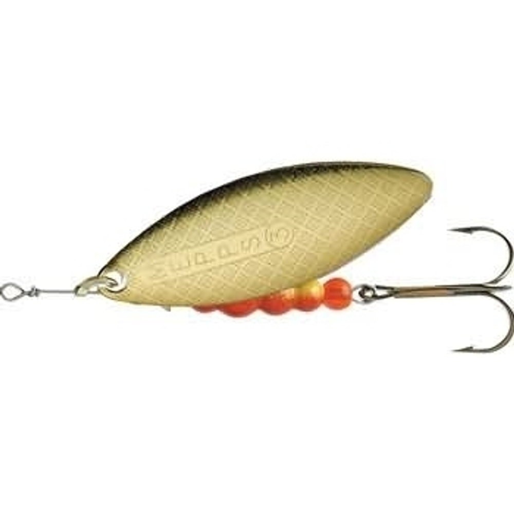 Блесна для рыбалки вращающаяся AGLIA LONG 2, Black