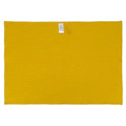 Набор из двух кухонных жаккардовых полотенец горчичного цвета из коллекции Essential