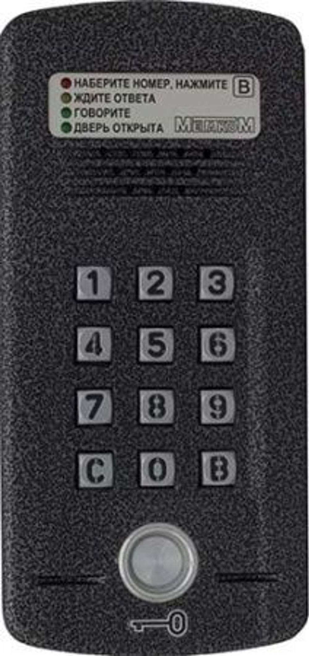 Домофон МЕТАКОМ МК2008.2-ТМ4Е Блок вызова