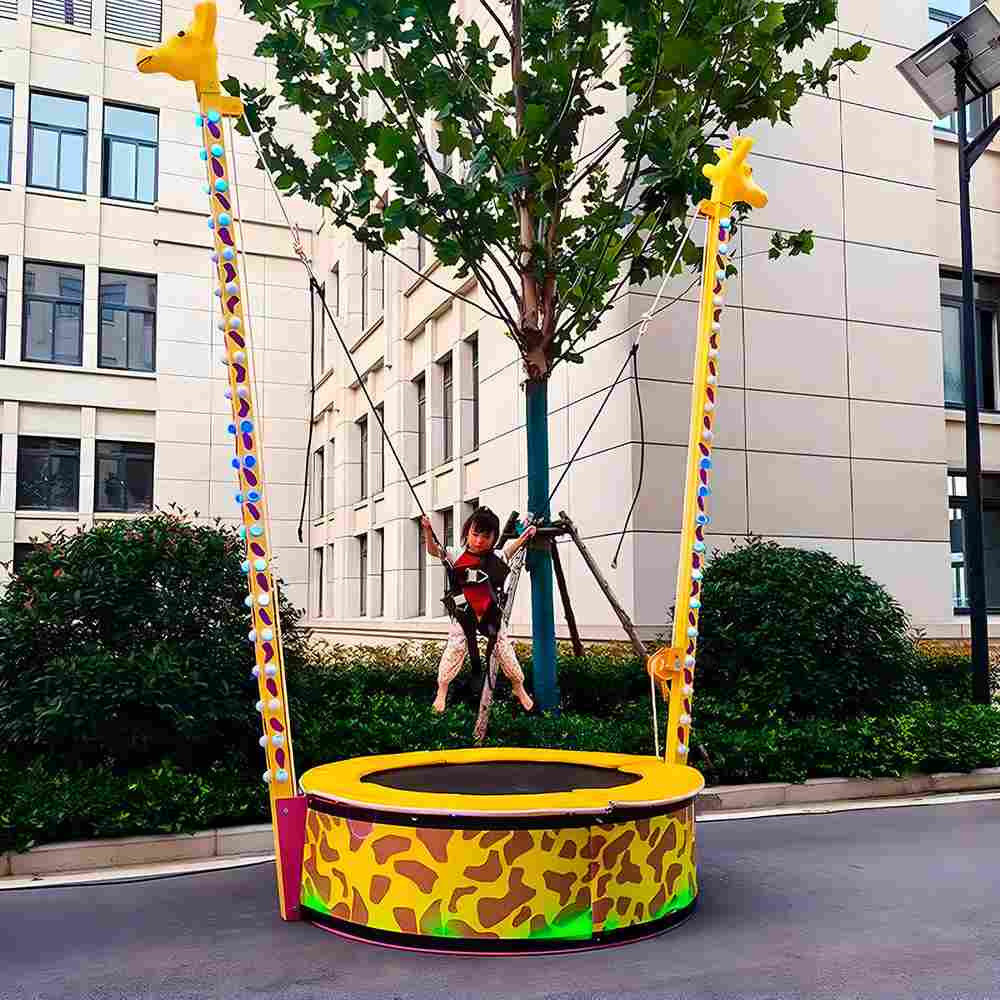 Банджи-батут «Жираф-джамп», 1-местный, 2×2×4 м