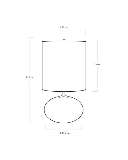 Настольная лампа "Помпеи"