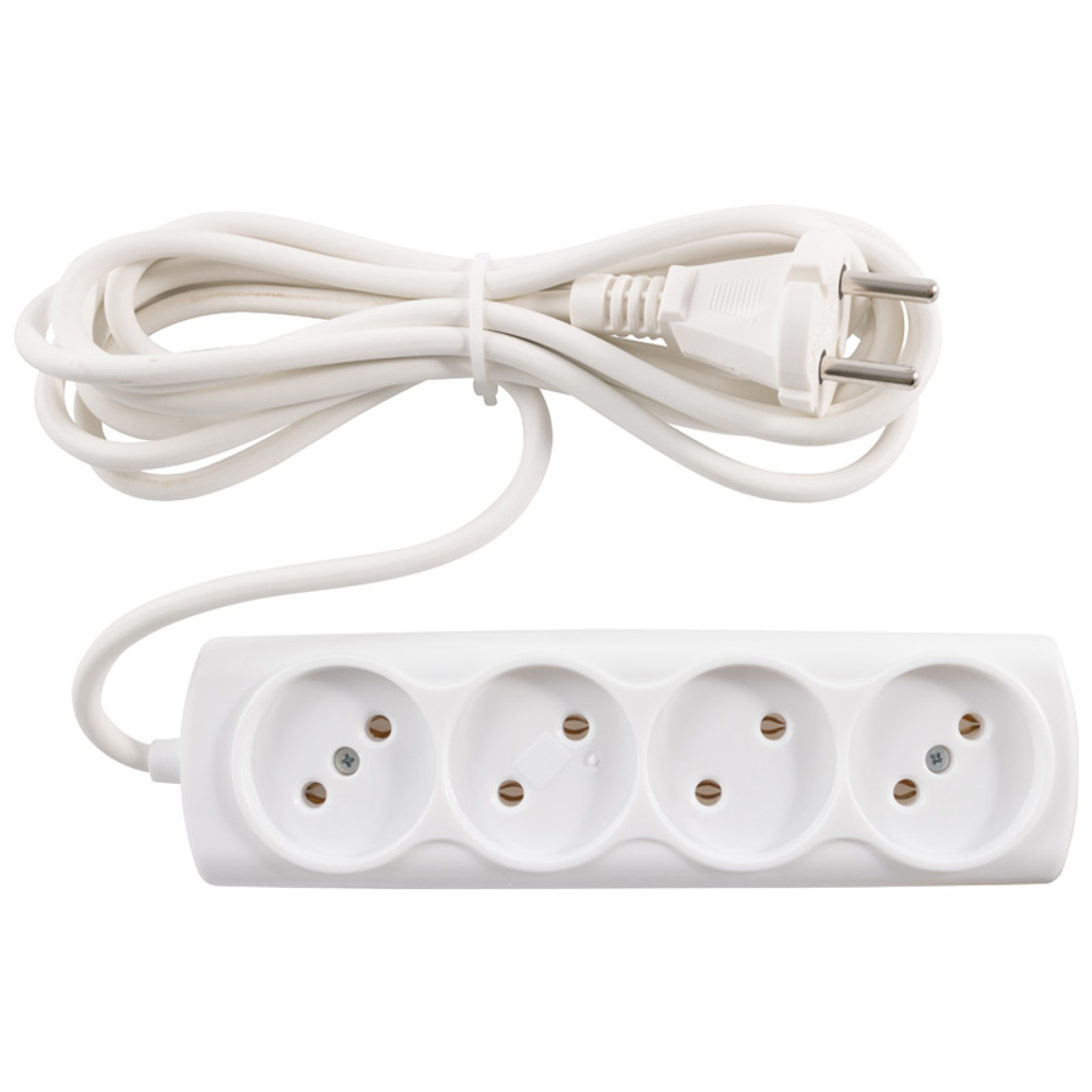 Удлинитель Engy "Премиум" 3м/4роз (ПВС 2х0.75)