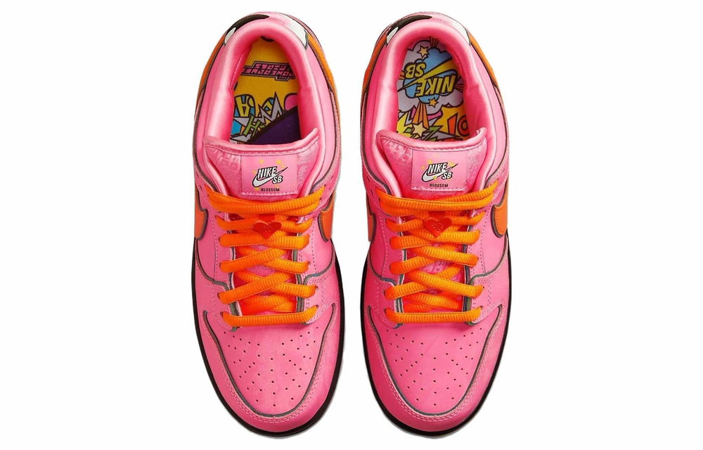 Кроссовки Powerpuff Girls X Nike Dunk Sb