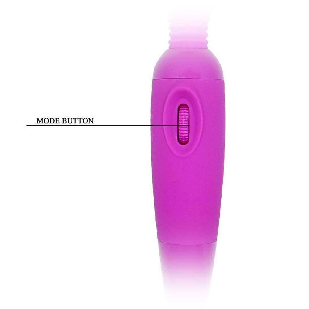 Лиловый вибромассажер Power Wand (Цвет: лиловый)