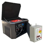 A-iPower A9000EAX бензиновый генератор в кожухе 1400SS RAL 8019 с блоком АВР 400В/25А (8 pin) New УТ-11182606/29109