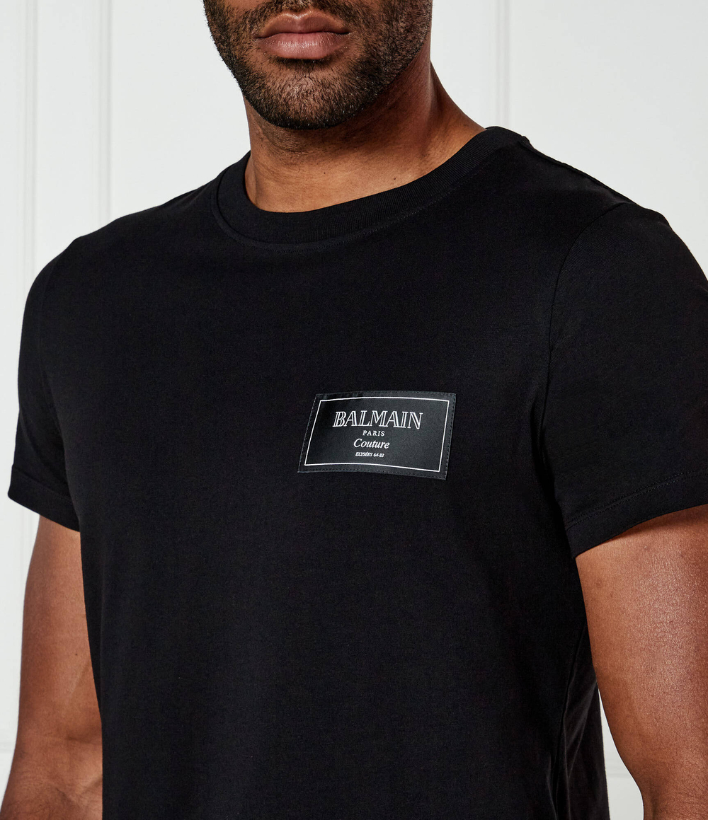 Футболка COUTURE Balmain - черный(EH1EF000 BC91)