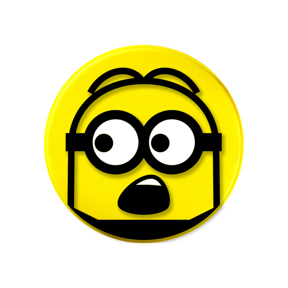 Теннисная ракетка Wilson Minions Vibrations Dampener Box Of 50 Pcs - Light Blue, Yellow