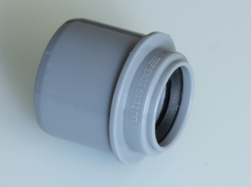 ПВХ Переход (КОРОТКИЙ)  Ф50х40  ABA SYSTEM  (150/30шт)