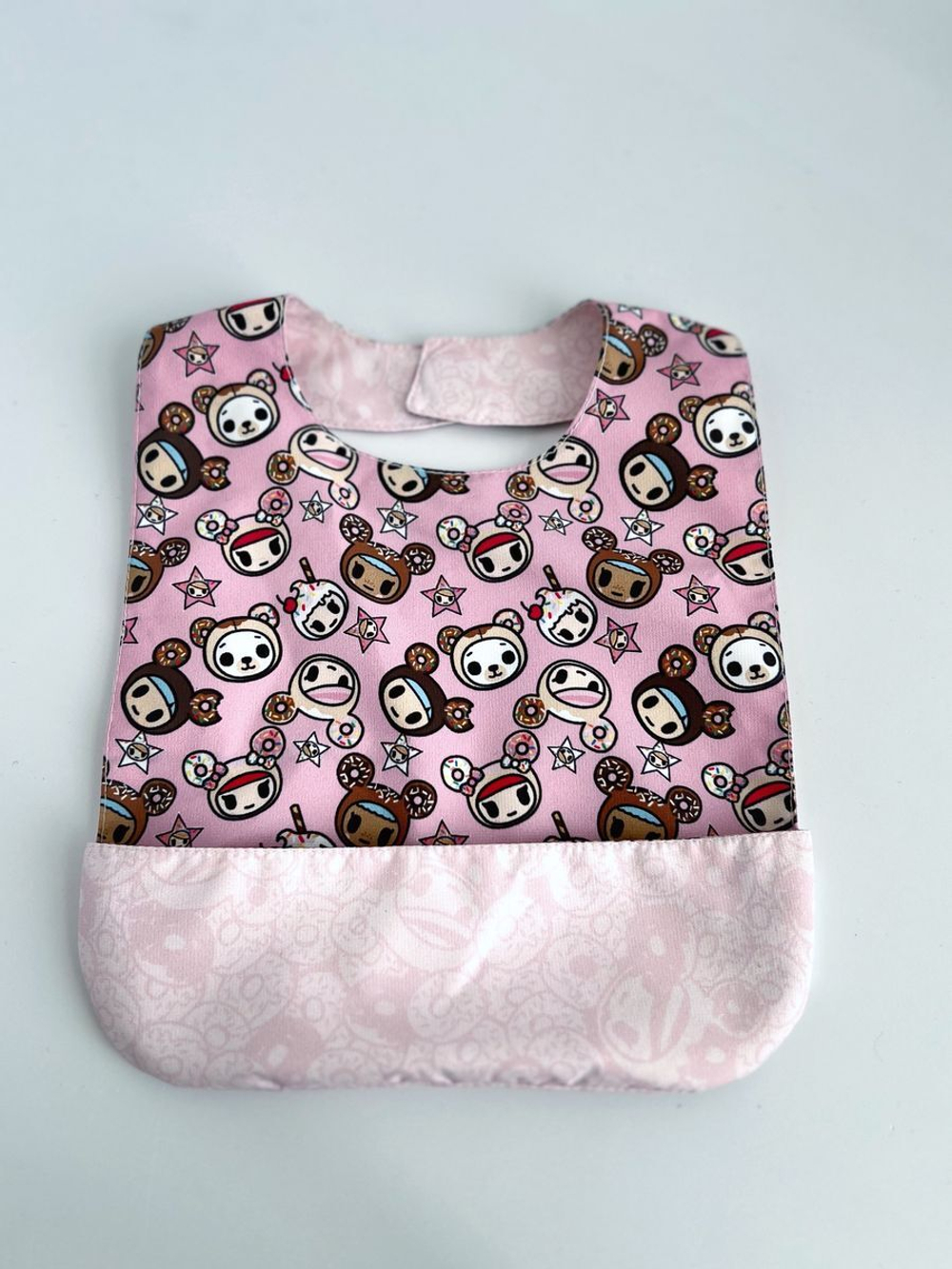 нагрудник непромокаемый двухсторонний для кормления