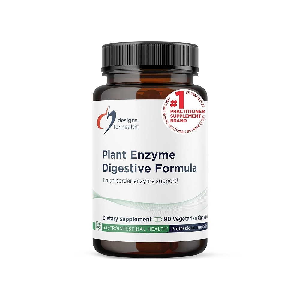 Designs For Health - Plant Enzyme Digestive Formula - 90 capsules