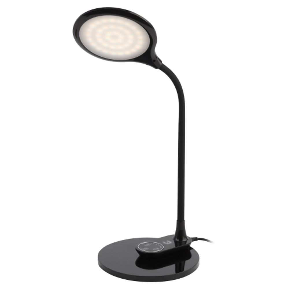 Настольный светильник ЭРА NLED-498-10W-BK светодиодный сo съемным основанием черный