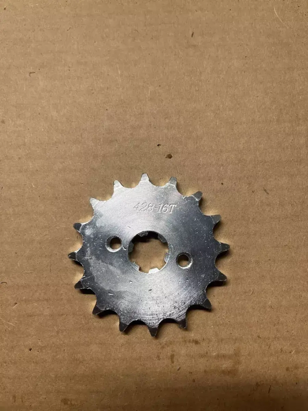 Звезда ведущая (428-16) 17мм для мопедов и питбайков