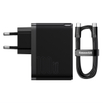 Зарядное устройство Baseus GaN5 Pro Fast Charger C+U 100W - Black