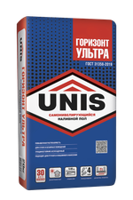 Наливной пол UNIS ГОРИЗОНТ УЛЬТРА cамонивелирующийся  20 кг