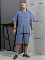 Костюм мужской Аристократ-2 Виотекс ДЖИНСОВЫЙ МЕЛАНЖ