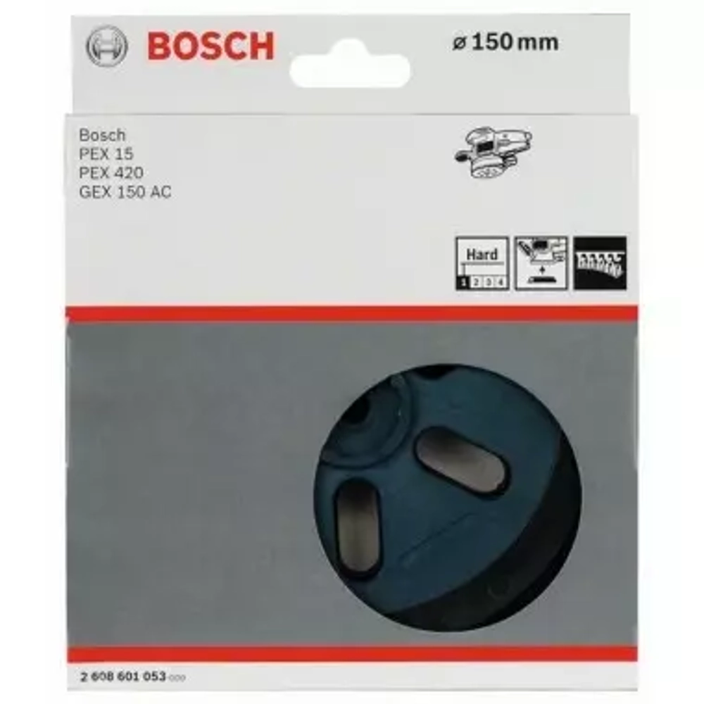 Тарельчатый шлифкруг твёрдый 150 мм Bosch 2608601053