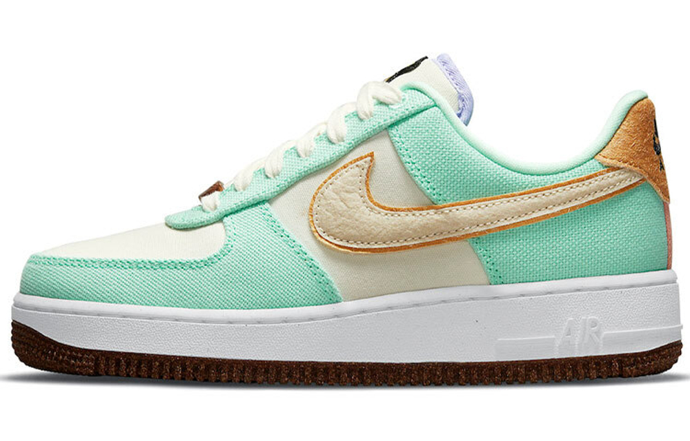 Кроссовки Nike Air Force 1 Low "Happy Pineapple" (Женская размерная сетка)