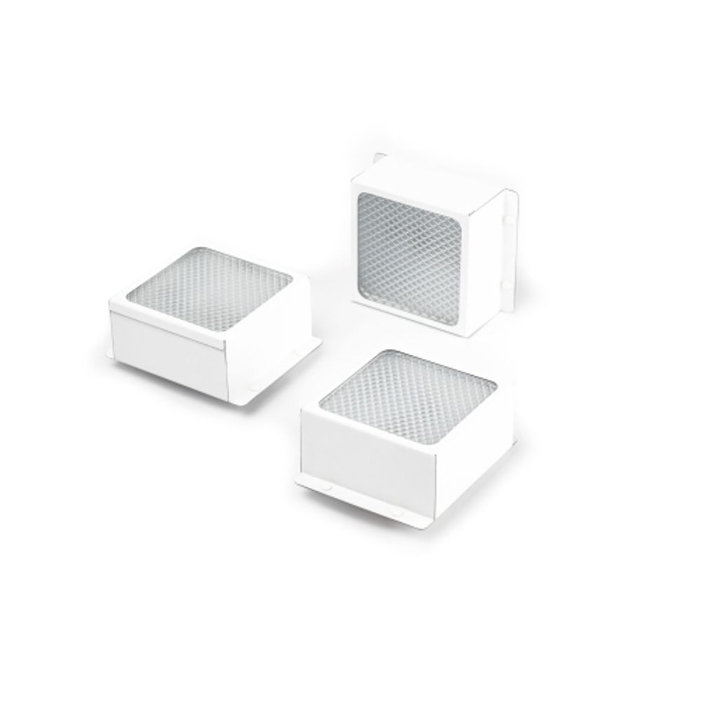 Светильник светодиодный ЭРА DVO21-06-P-5K80-5 6Вт 5000K 570Лм Домино белый грильято 100х100 Призма