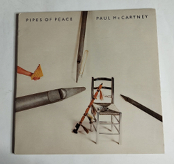 Винтажная виниловая пластинка LP Paul McCartney Pipes Of Peace (Greece 1983)