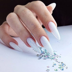 Топ без липкого слоя Lovely c cеребряным шиммером, 12ml