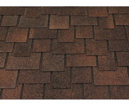 Гибкая черепица KATEPAL Ambient Темная охра  2,18 м2