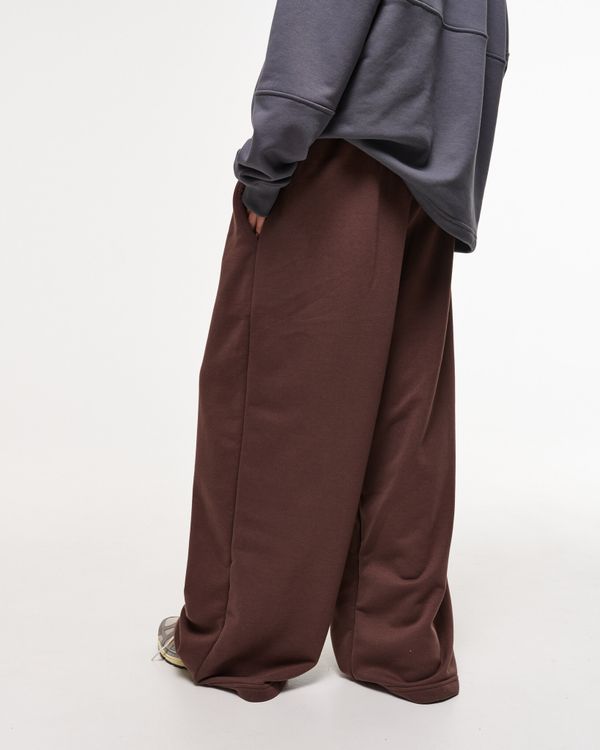 Брюки Baggy Trousers Logo French Roast - фото 13