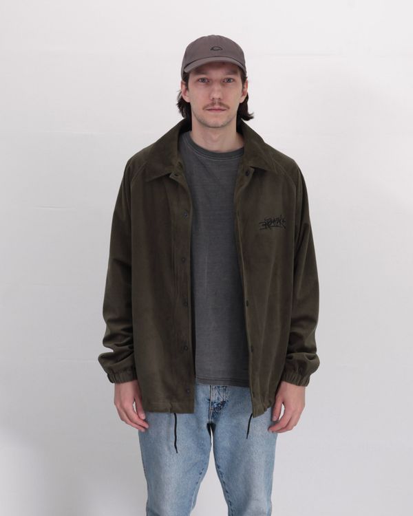 Куртка ANTEATER Coach Velvet Хаки - фото 1