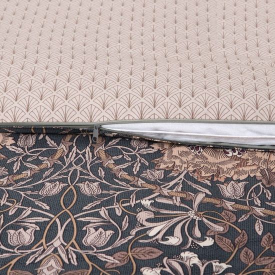 Семейный комплект постельного белья Морис сатин в подарочной упаковке