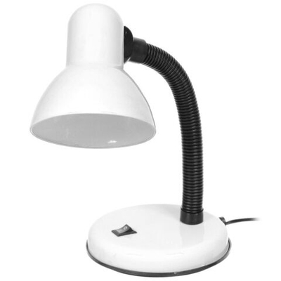 Светильник настольный на подставке, E27, 60 Вт, белый, Lofter, 203В-wht/270787