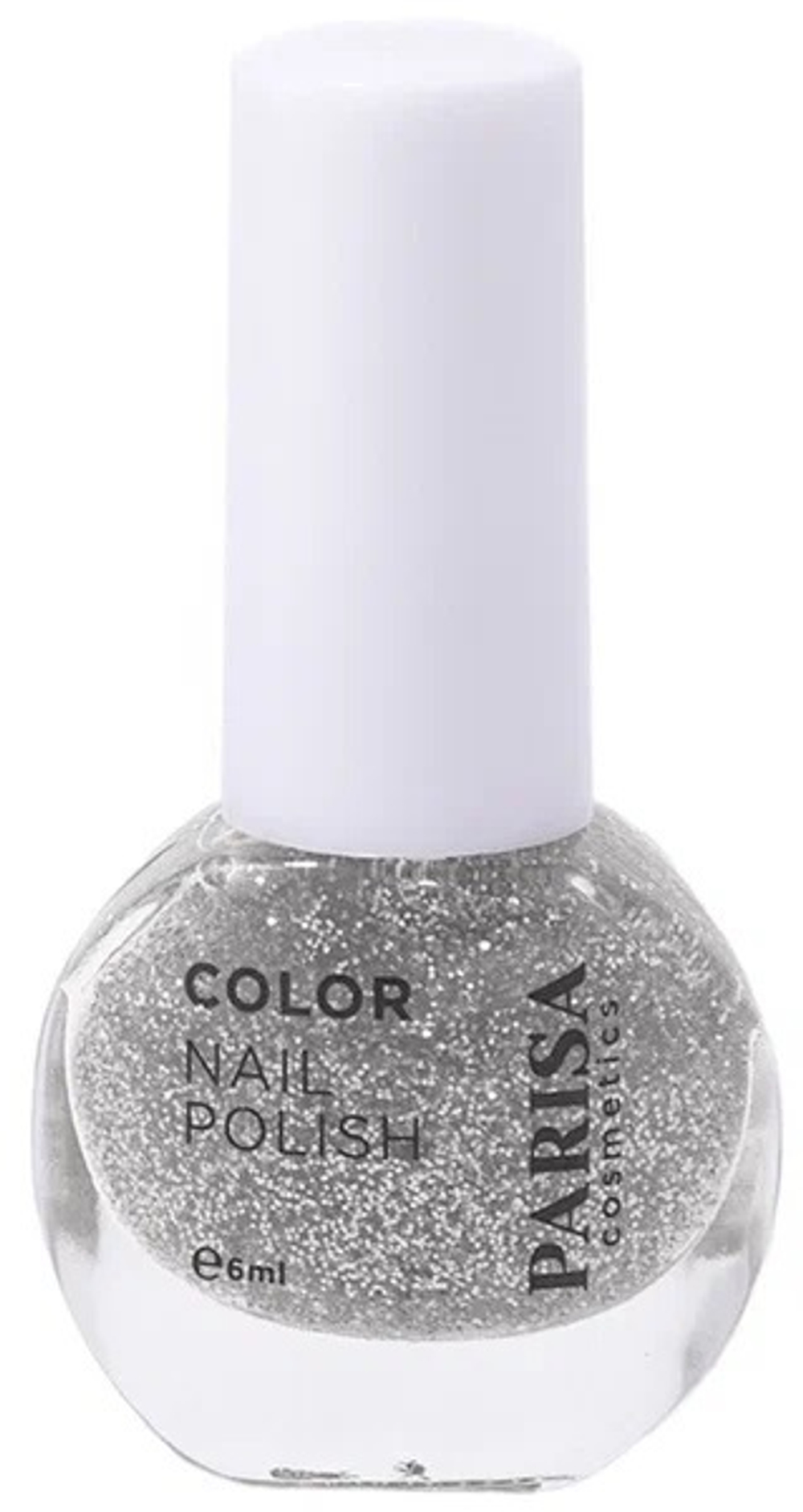Parisa Лак для ногтей Color Nail Polish, с глиттером, тон №G03, 16 мл