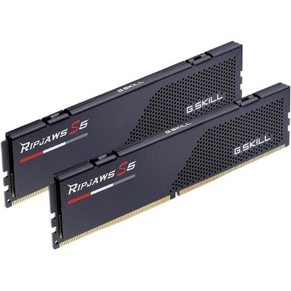 Модуль памяти DIMM DDR5 128Gb, 6000Mhz, 2x64Gb, G.Skill Ripjaws S5 Black (F5-6000J3444F64GX2-RS5K)