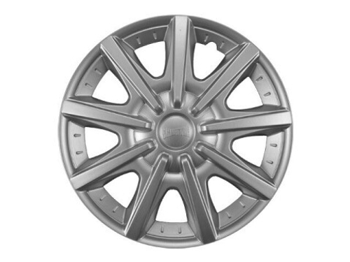 Колпак колеса R14 Шаттл серебристый (в мешке 4 упак) (LION)