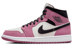 Air Jordan 1 Mid Se 'Berry Pink' Women's
