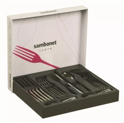 Sambonet - Набор столовых приборов «Вкус» 24 предмета (6 персон) inox / артикул   5255381  / GTIN 8014808853401