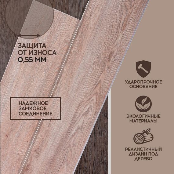 SPC ламинат I-Floors Basic - Дуб Рочестер