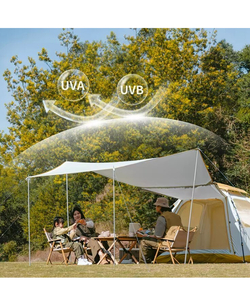Палатка Naturehike Ango ES60 3-местная, быстросборная, желтая