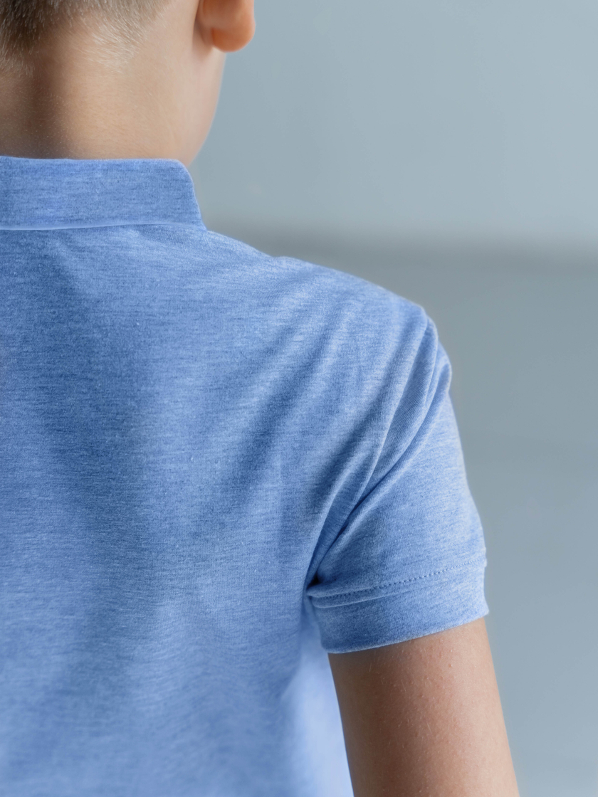 Футболка-поло из хлопка