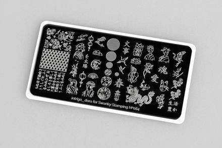 Swanky Stamping Пластина для стемпинга 084