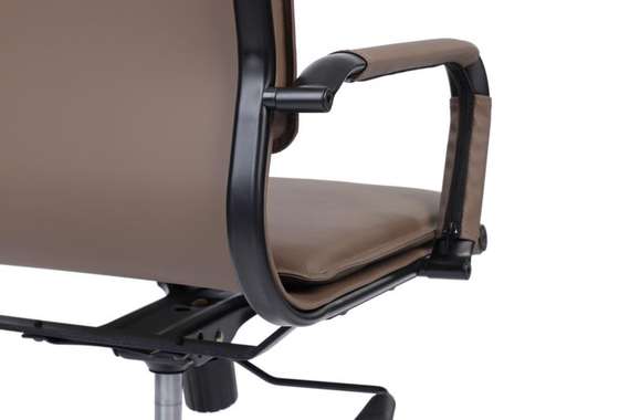 Кресло Hugo RCH 6003-1SEB Коричневый/Металл Черный