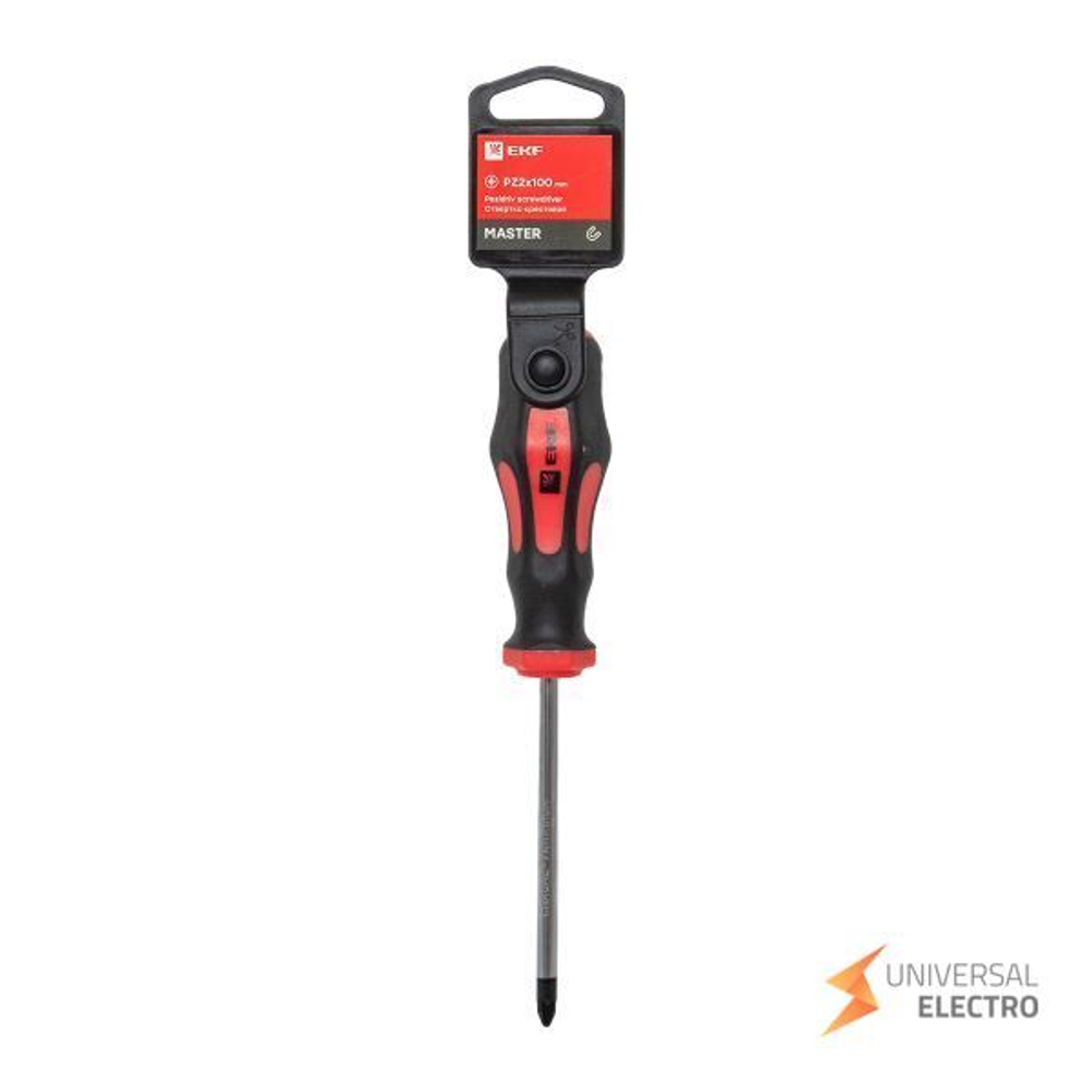 Отвертка Master PH2x100 мм EKF