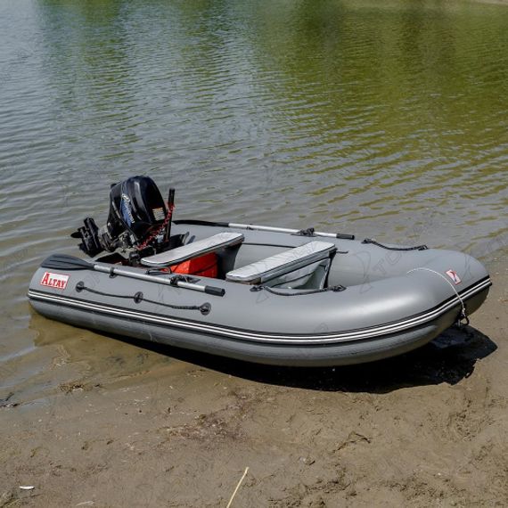 Лодка Тонар Алтай А320 (надувное дно) серый