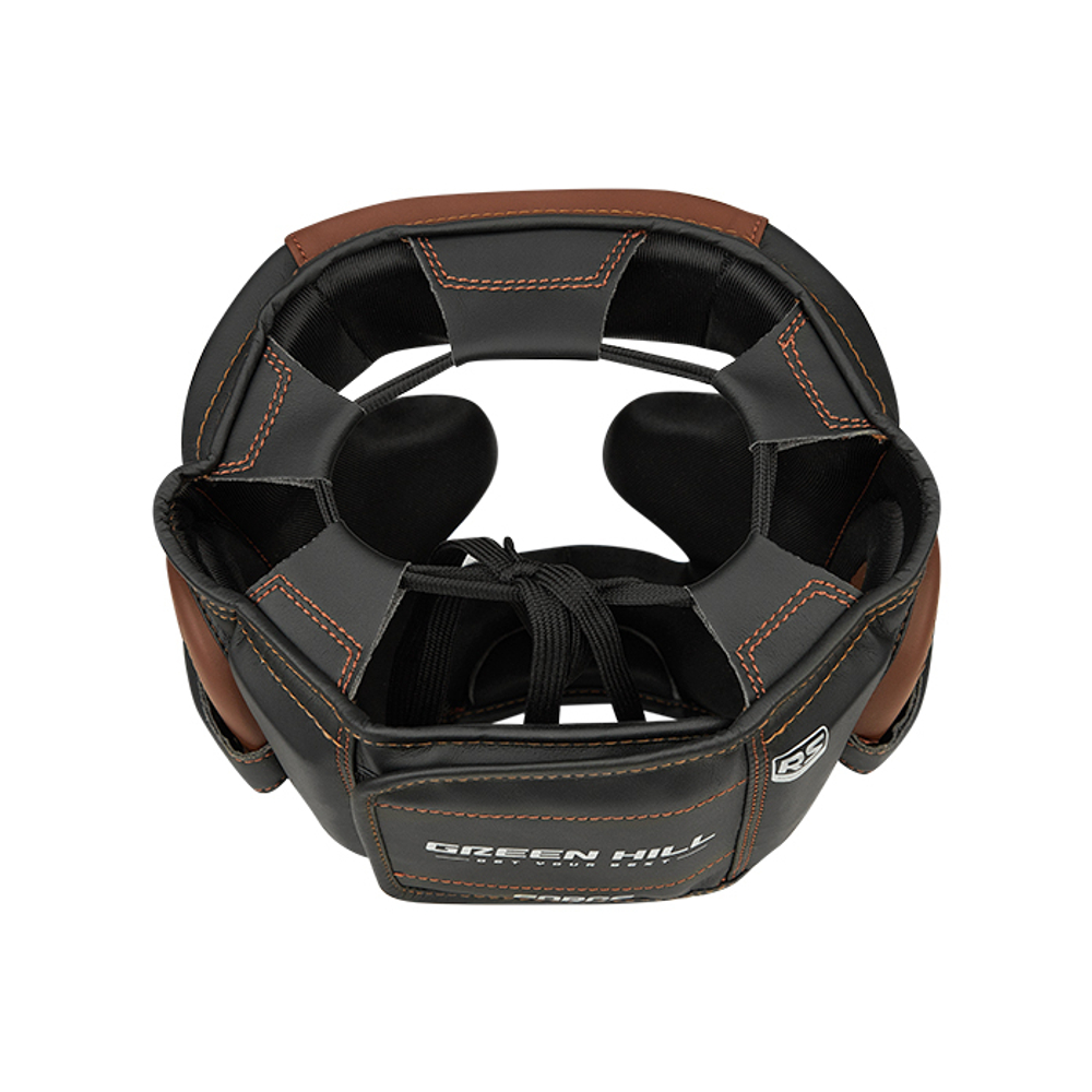 CNHGKF-980 Боксерский шлем Force Full Face KK Чёрно-коричневый