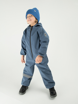 Комбинезон из софтшелла "Темно-синий"