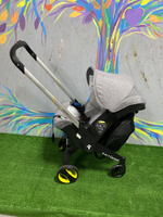 Автолюлька 4в1 Серый, FooFoo