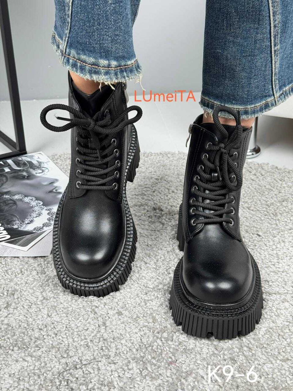 Ботинки нат. кожа по 6 пар (36-40)р./ 9-6