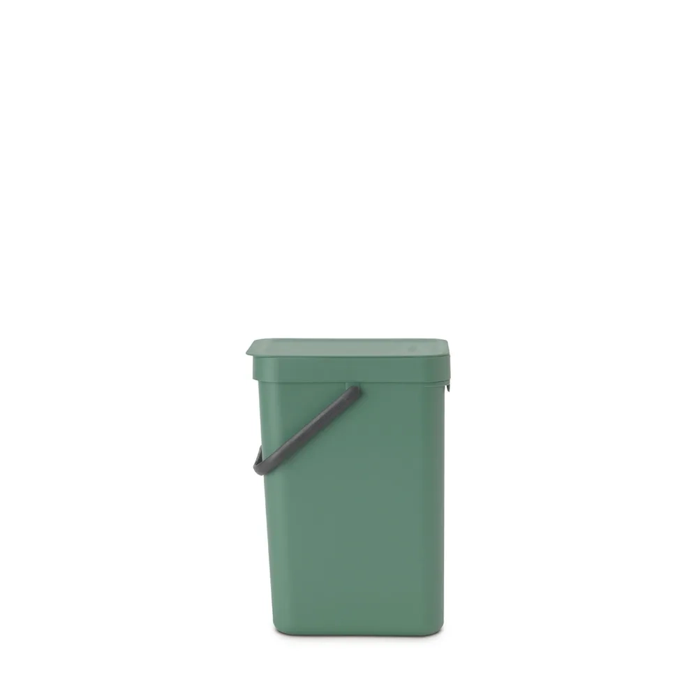 Brabantia Контейнер для мусора Sort & Go 12л зеленый 129803