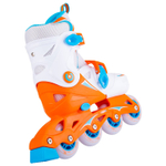 Ролики раздвижные Cricket Orange, пластиковая рама