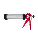 Пистолет для герметиков 400мл закрытый корпус гладкий шток "КЕДР" 030-0001---