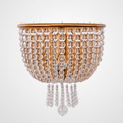 Бра Jacqueline Sconce Brass By Imperiumloft